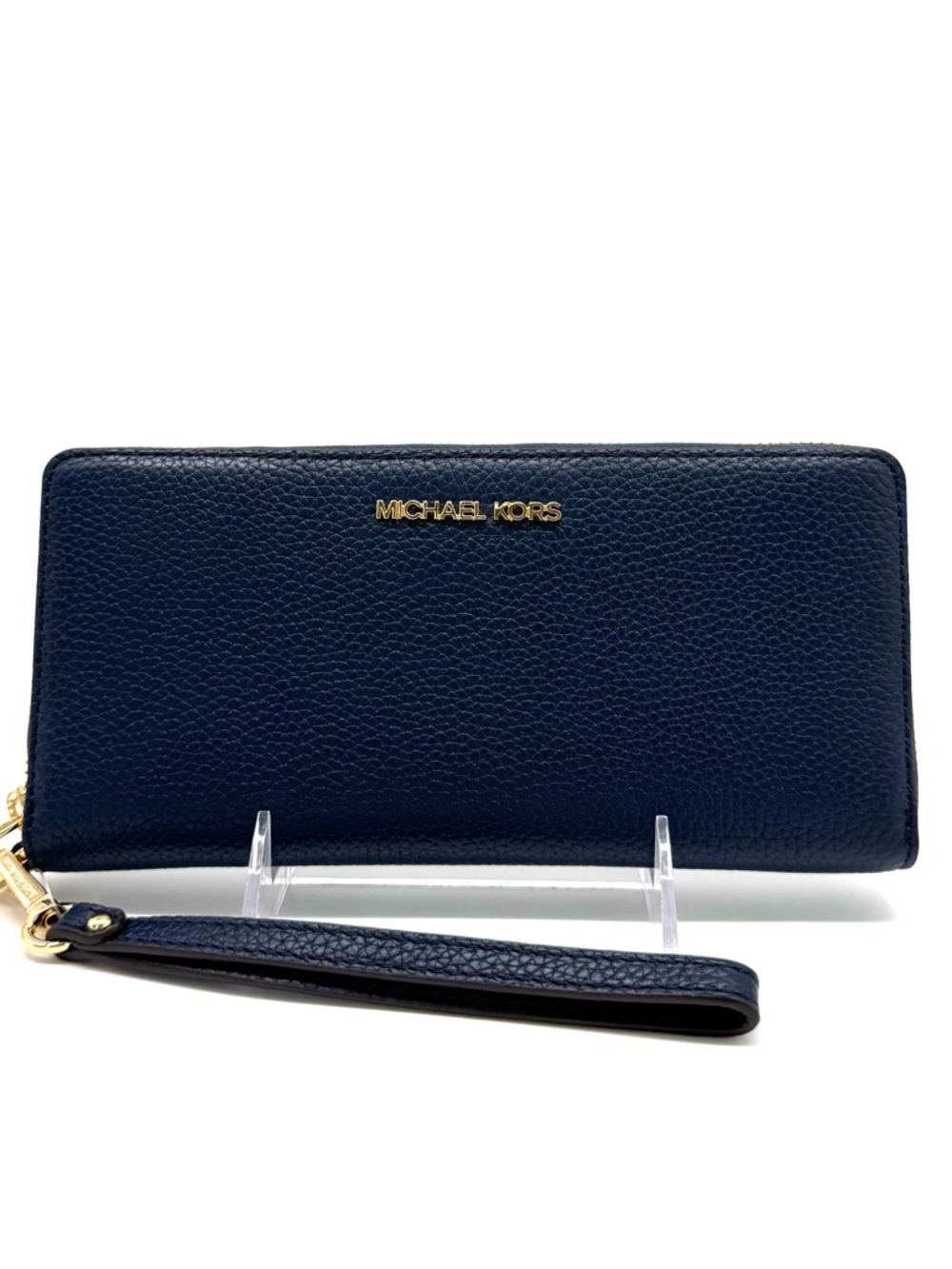 Michael Kors Large Continental Wallet Navy Blue